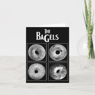 Carte Bagels Funny Bagel Pain Foodie Boulangerie D'Amour