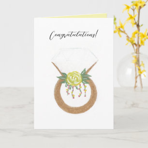 Carte Bague mariage