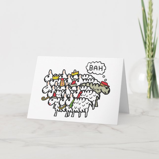 Carte Bah Humbug (Devant)