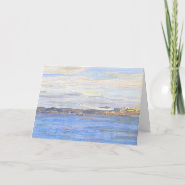 Carte Baie de San Francisco 1984, Blue Angels sur Alcatr (Devant)