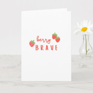 Carte baies courageuse enfance cancer malade malades enf