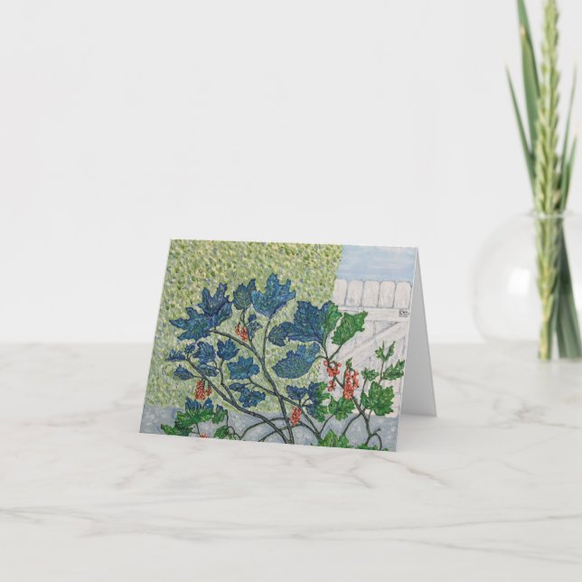 Carte Baies de groseille rouge (Devant)