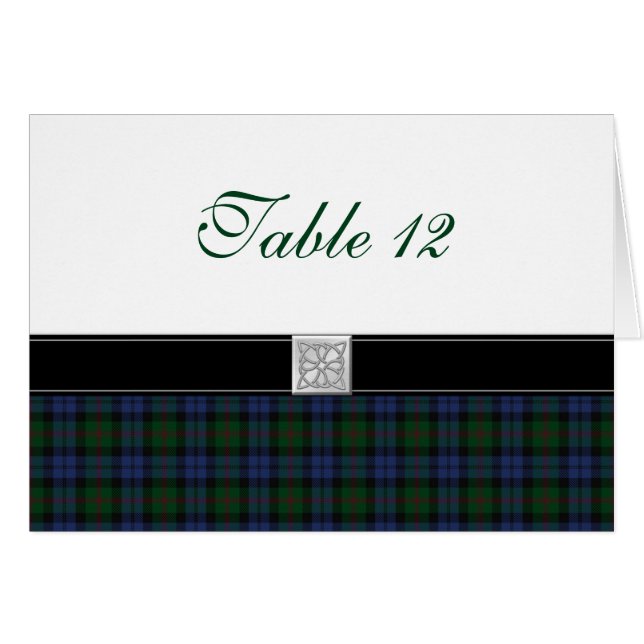 Carte Baird Tartan - Occasion spéciale (Devant horizontal)