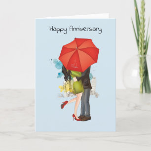 Carte Baiser d'anniversaire