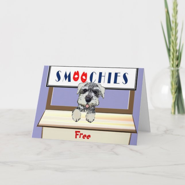 Carte Baisers de chien (Devant)