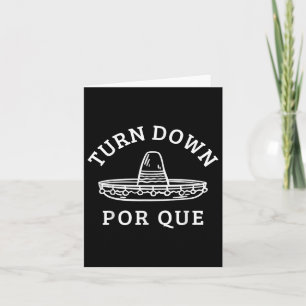 Carte Baisse Por Que Funny Parti Mexicain Cinco De May