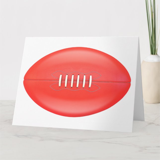 Carte Bal de règles australiennes (Devant)