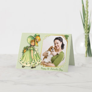 Carte Balade irlandaise de shamrock - personnalisez