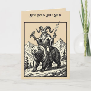 Carte Balan, Faucon et Ours