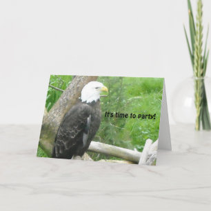 Carte Bald Eagle Le temps de faire la fête