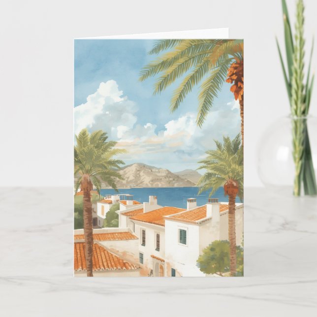 Carte Balearic Islands Vintage French Travel (Devant)