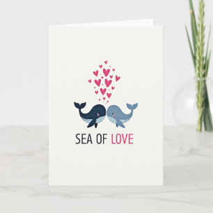 Carte Baleine Mer d'Amour