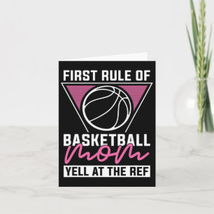 Carte Ball à capuchon pour la mère - Basket pour le joue