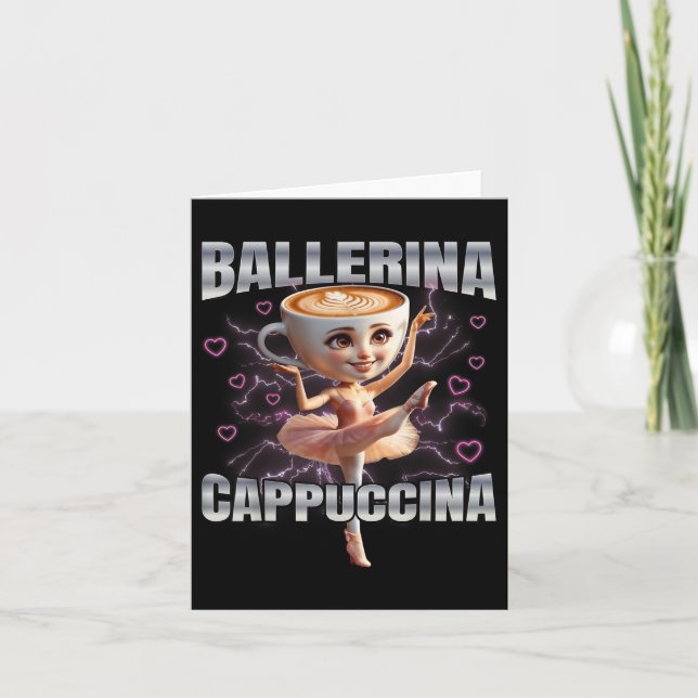 Carte Ballerina Cappuccino (Devant)