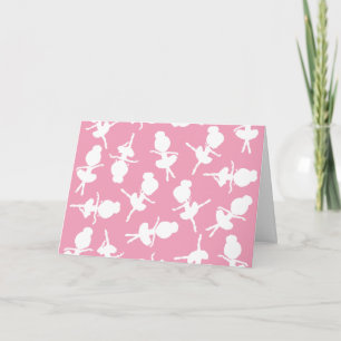 Carte Ballerina Motif, Ballet Girls, Ballet Dance