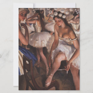 Carte Ballerinas dans la salle à manger