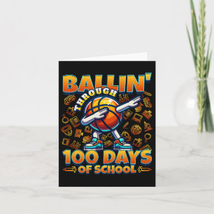 Carte Ballin' Jusqu'À 100 Jours D'École