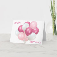 BALLONS ROSE/BLANC POUR **VOTRE ANNIVERSAIRE**