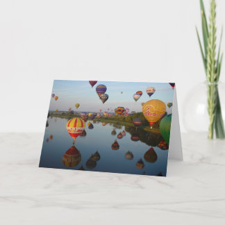 Carte Ballons sur l'eau
