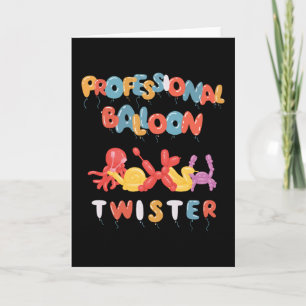 Carte Balloon Twister Balloon professionnel
