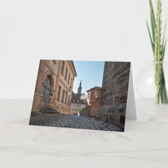 Carte Bamberg Allemagne (Devant)