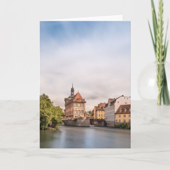 Carte Bamberg Allemagne (Devant)