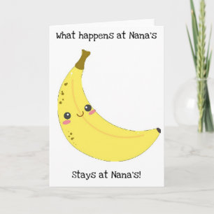 Carte Banana Nana
