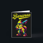 Carte Banana Rétro Rappel Fruit Populaire Baseball Bana<br><div class="desc">Banana Rétro Rappel Fruit Populaire Baseball Bananes</div>