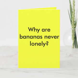 Carte Banana Trade Greeting Card Edition 1!
