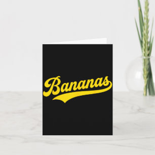 Carte Banane Humour Rétro Bananes Clic Hommes Femmes Enf