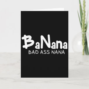 Carte Banane mauvaise maman drôle grand-mère maman famil