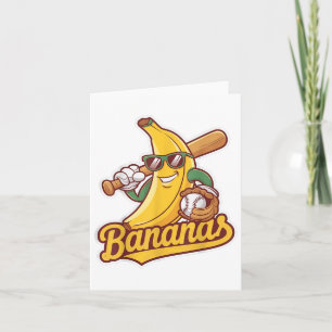 Carte Banane mignonne Graphiques Banana Lover Hommes Fem