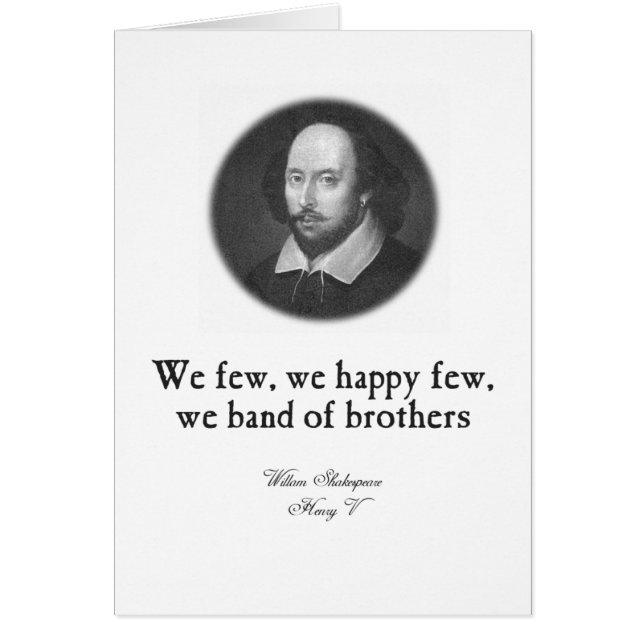 Carte "Band of Brothers" (Devant)