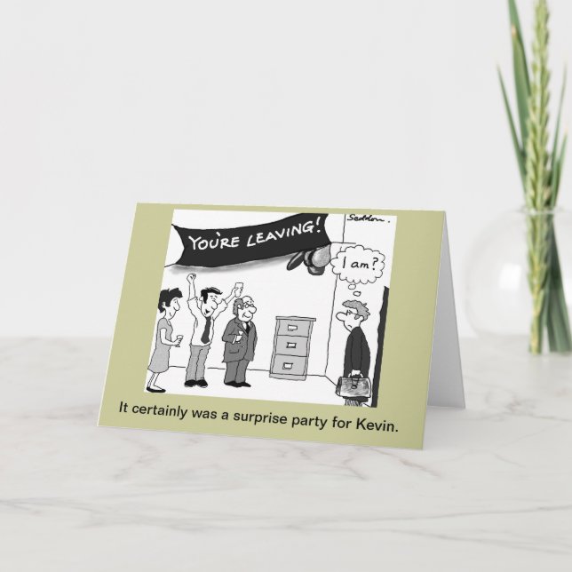 Carte Bande dessinée humoristique et originale par Mike (Devant)