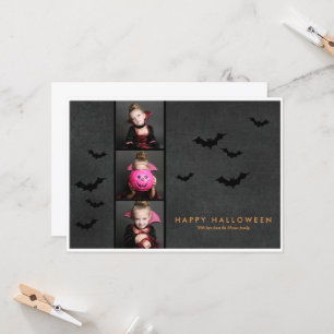 Carte Bande photo Halloween