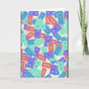 Carte Bandes-cassettes Pastel - 90s Musique esthétique