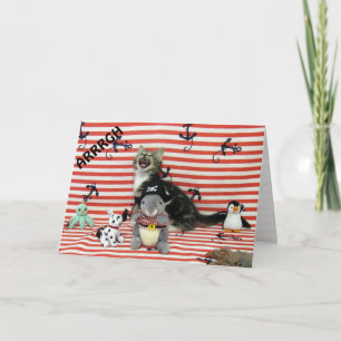 Carte Bandit's Talk Like A Pirate Day Greeting Card