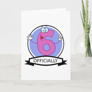 Carte Bannière officielle 6 Anniversaire