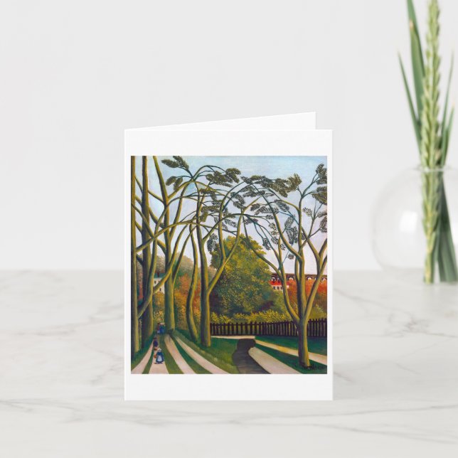 Carte Banques du Biè | Henri Rousseau | (Devant)