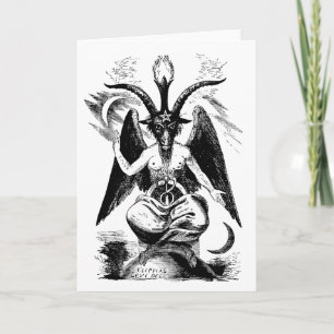 Carte Baphomet (noir)