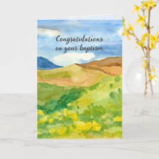 Carte Baptême Félicitations Bible Écriture Pour Adulte
