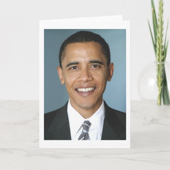 Carte Barack Obama (Devant)