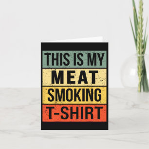 Carte Barbecue Fumeur Vêtements Viande Fumer Accessoires