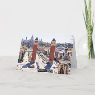Carte Barcelone, Espagne, photo du paysage urbain