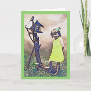 Carte Barefoot Beauty Happy St. Patrick's Day Card