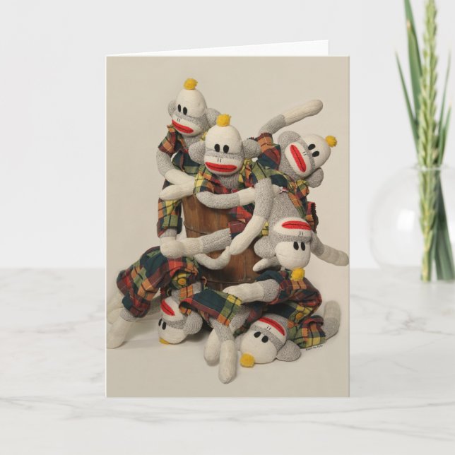 Carte Baril de blanc de singes (Devant)