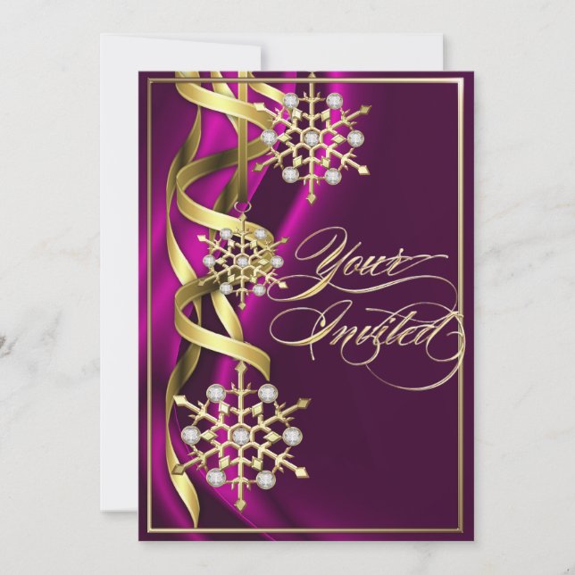Carte bariolée ornée de bijoux de vacances de rose (Devant)