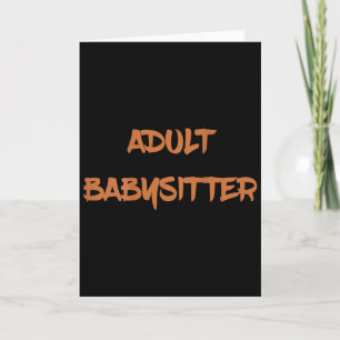 Carte Barman Mixologue Professionnel - Baby-sitter Adult