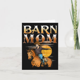 Carte Barn Maman I Equestritria Pony Horse Fan