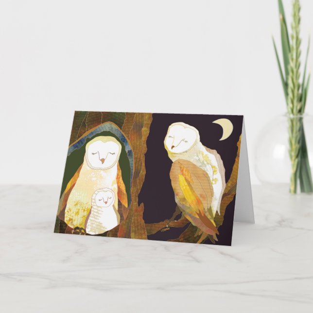Carte Barn Owls (Devant)